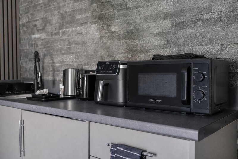 Thoughtfully equipped kitchenette for easy meal preparation.
