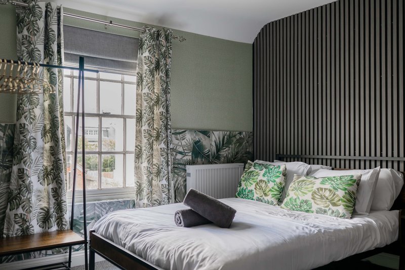 A peaceful bedroom designed for restful nights.