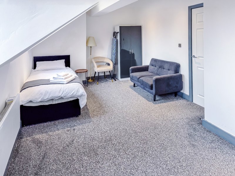 Crisp, clean linens provided for a comfortable night’s sleep.