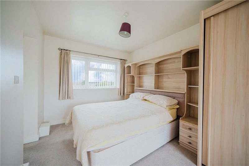 Large master bedroom with en suite bathroom, wardrobe, drawers and 32inch smart TV