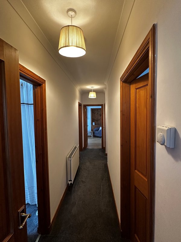 Hallway with all rooms leading off.