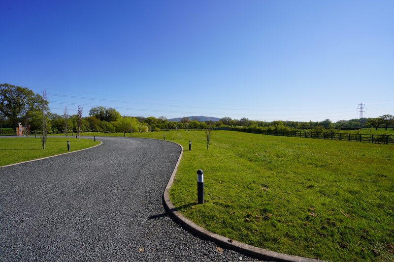 Enjoy the great outdoors, set in a peaceful countryside location, the property boasts beautiful open views across green fields towards the distant hills. A relaxing setting to unwind after a busy day