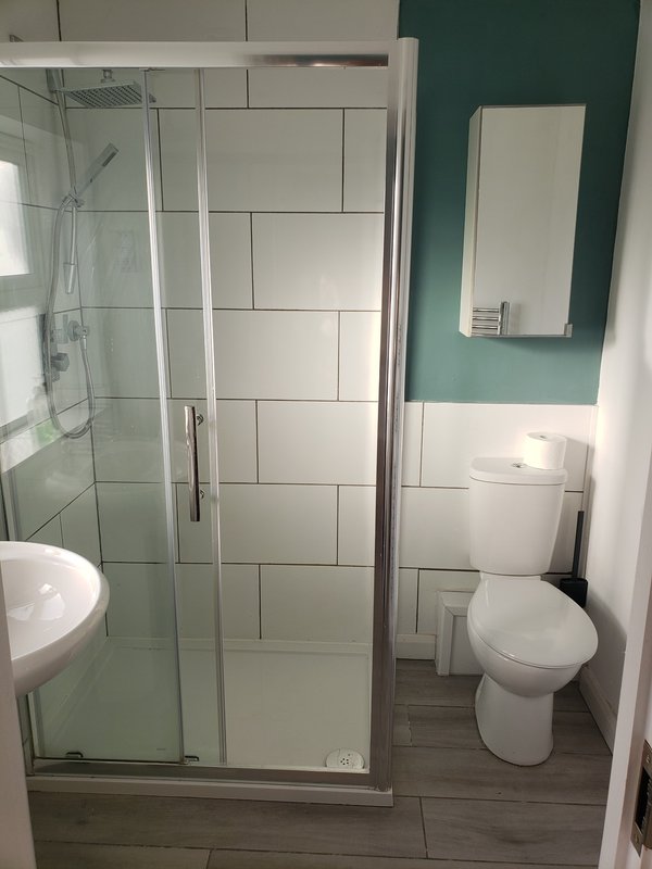 Bedroom 2 ensuite shower room