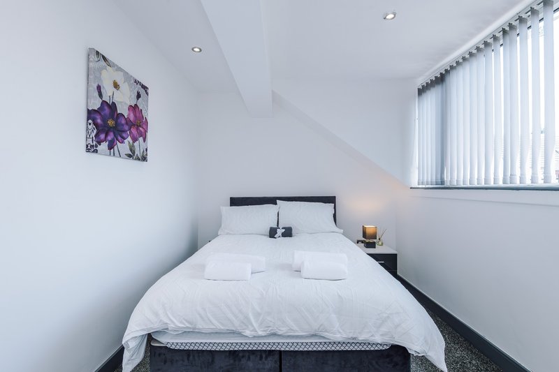 Crisp, clean linens provided for a comfortable night’s sleep.