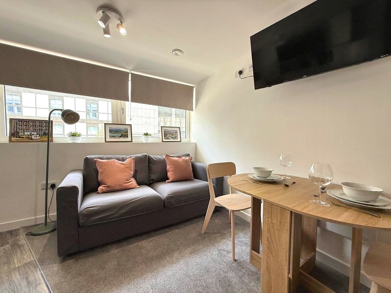 Central Sheffield 1-Bed Flat, Sleeps 3, City Views