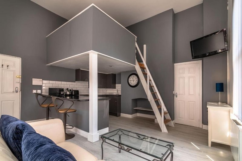1 x bed studio City Center with secure parking ( fee applies )