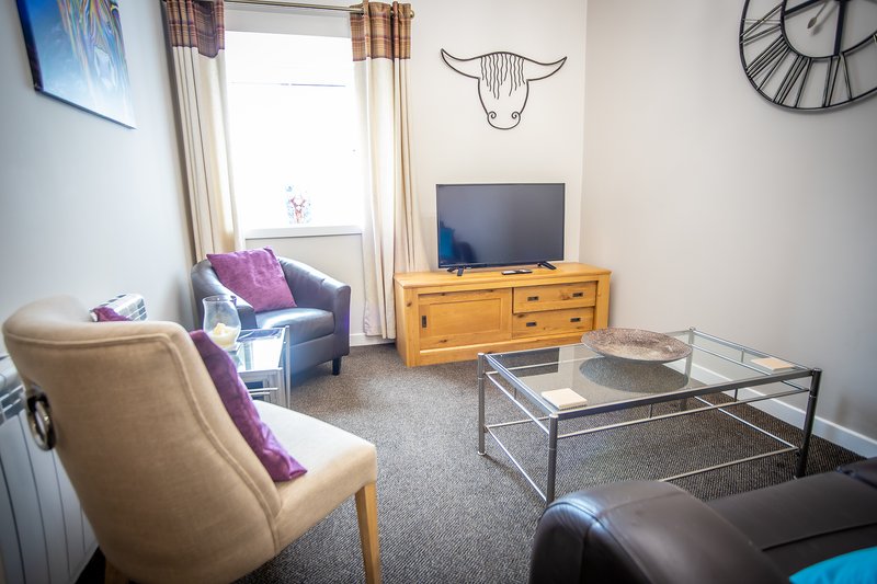 Apartment in Nairn with Free Parking