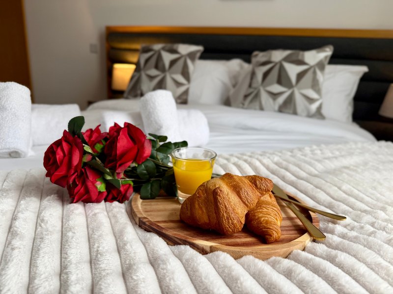 Relax in our stylish Premium Double Room, ideal for up to two guests. It offers a double bed, private bathroom, Smart TV, fast Wi-Fi and tea and coffee facilities. Room layouts and décor may vary.