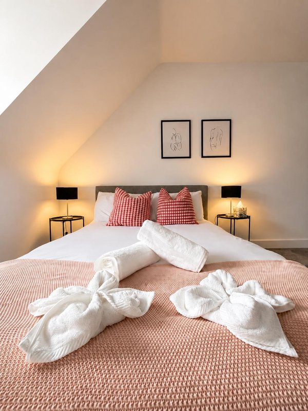 Large 4-bed house for crews, Secure driveway parking + fast WiFi, 5 min to City Hospital