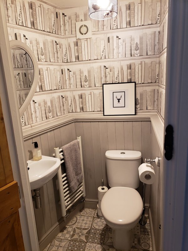 Downstairs cloakroom