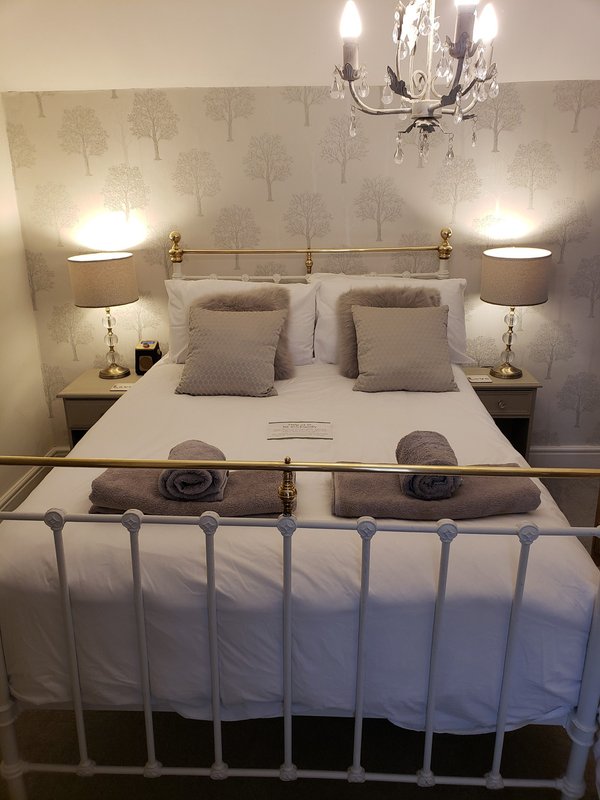 Bedroom 1 with double bed