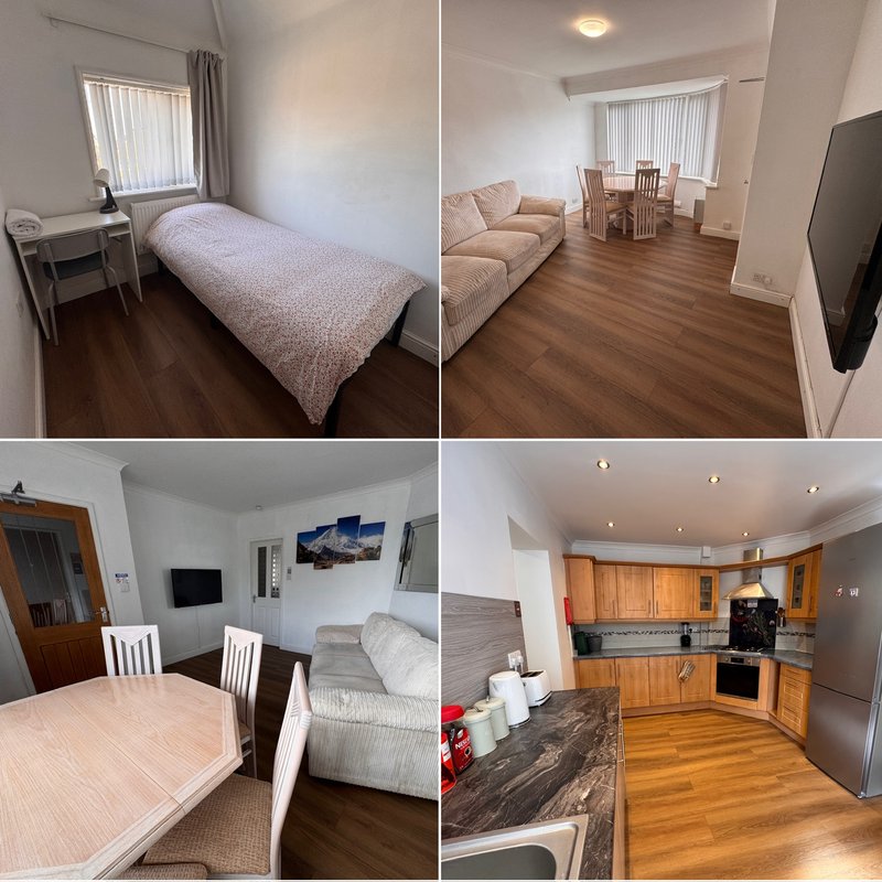 T4 Single Bed|Parking|Wi-Fi|Easy Access Bus/Train