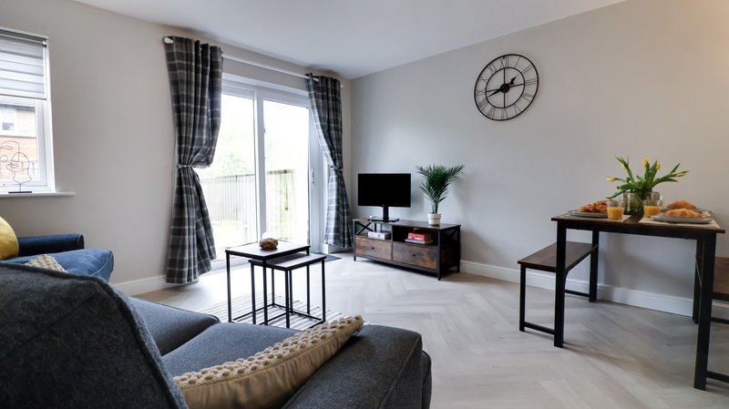 Modern 3-Bed Home in Hartlepool by MCPI Hosting, Perfect for Contractors & Families with Private Par
