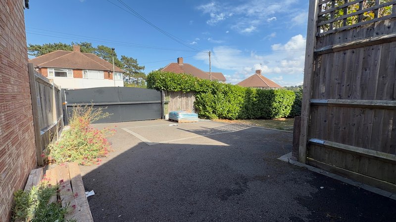Gated Driveway Parking