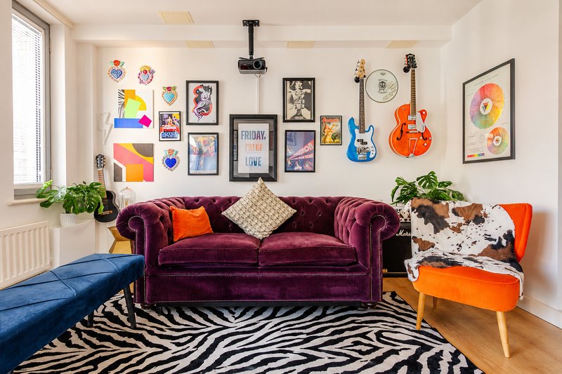 Bright artistic flat in Central London
