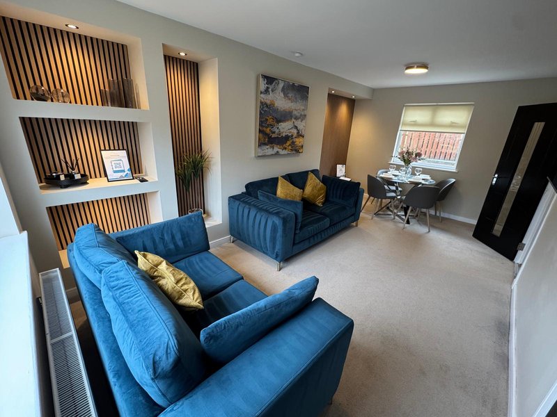 Modern 2BR House near Livingston & Edinburgh