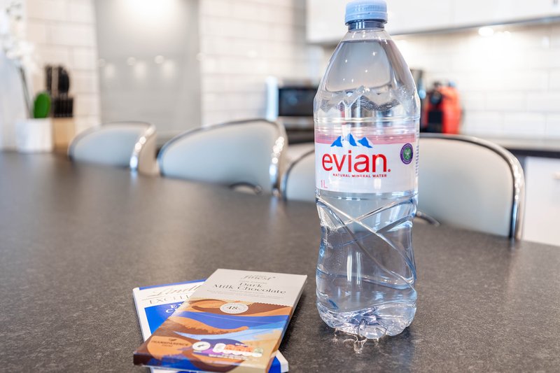 Complimentary refreshments are provided to help you settle in and feel at home.